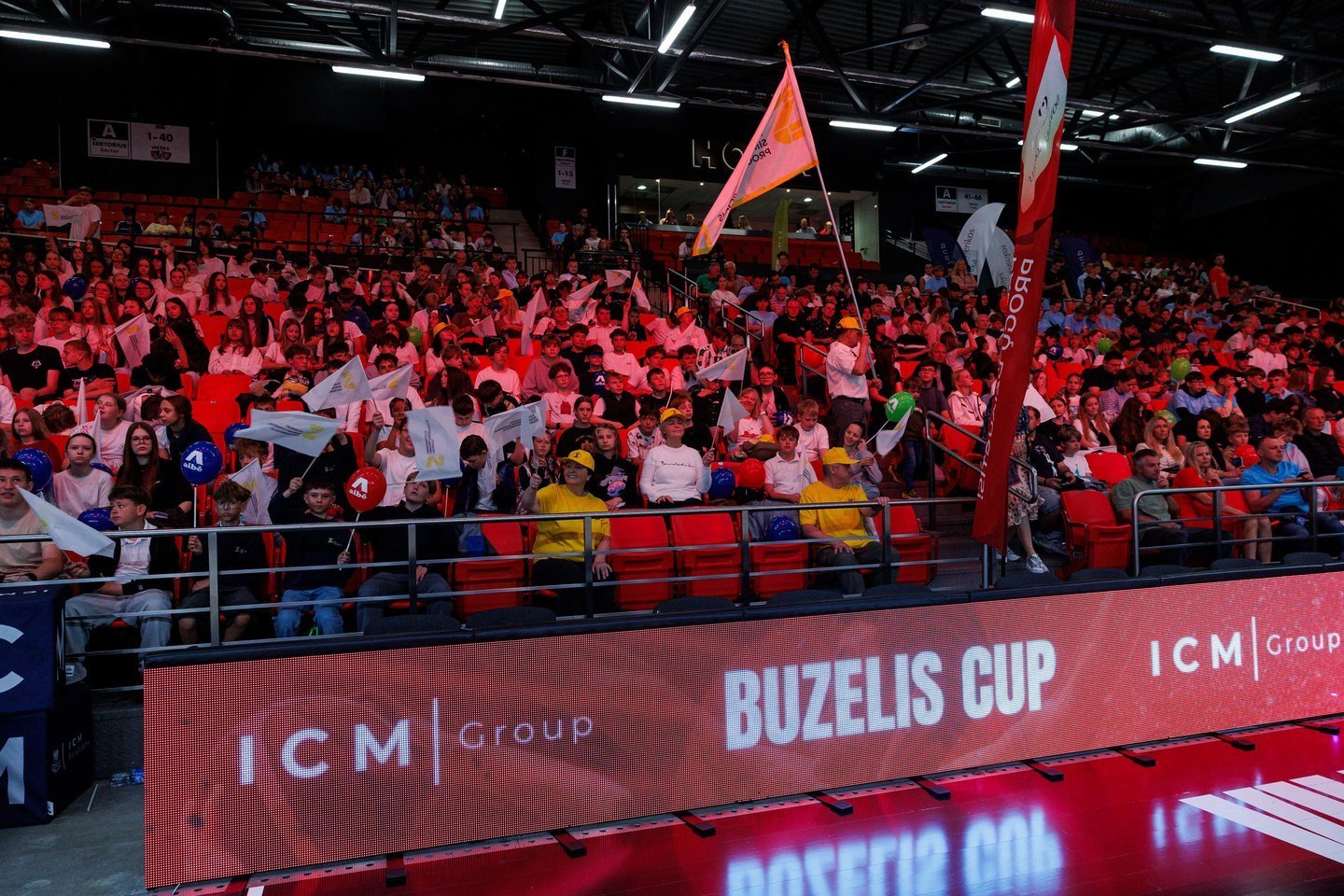 Buzelis CUP 2026 žiūrovai ir ICM Group partnerystė Vilniuje