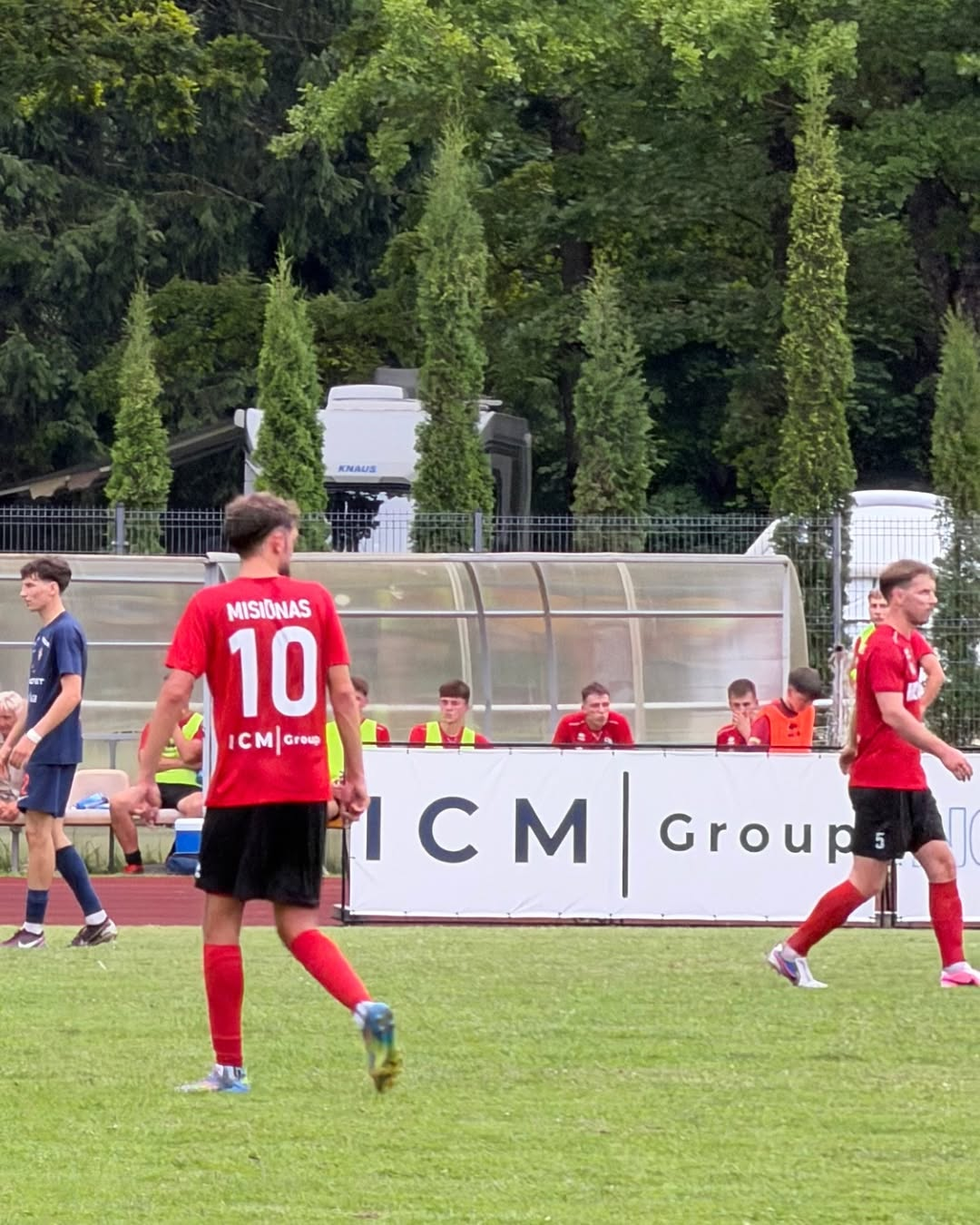 FK Širvėna futbolo rungtynės Biržų miesto šventėje su ICM Group parama